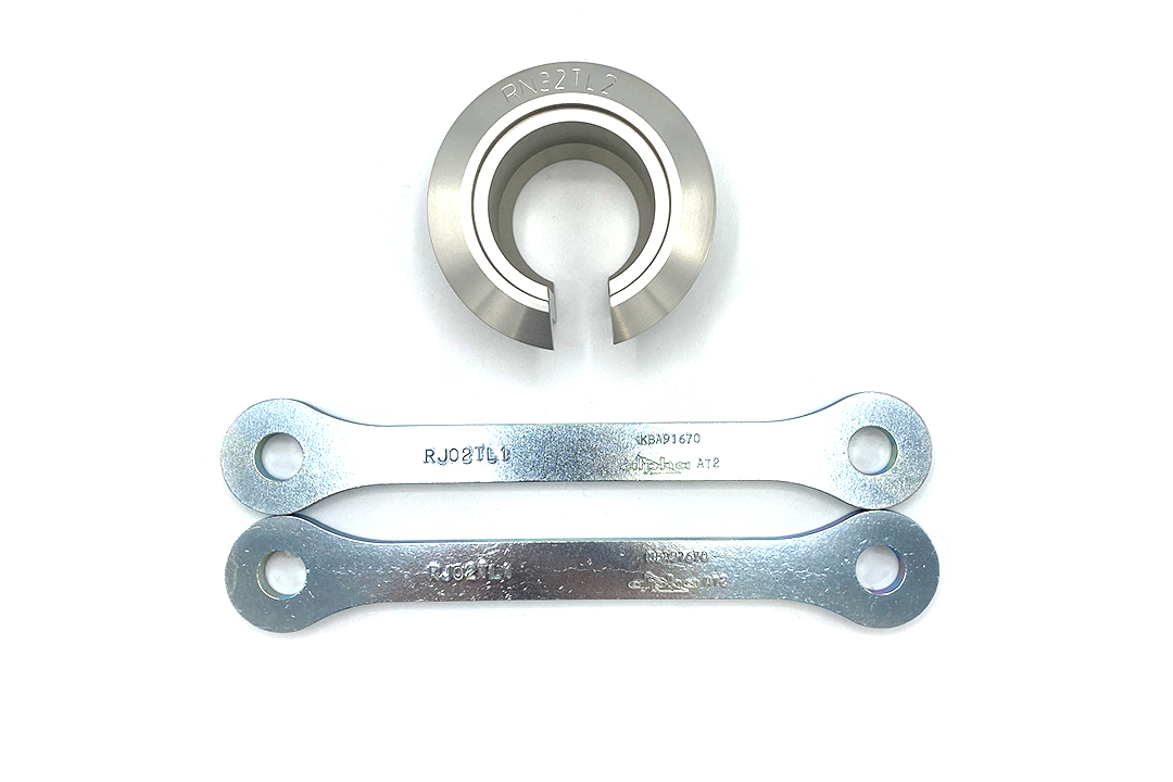 Kit de descenso alpha Technik 30mm para Yamaha MT-10, MTN1000, Tipo RN45 y RN78; Año del modelo 2016-