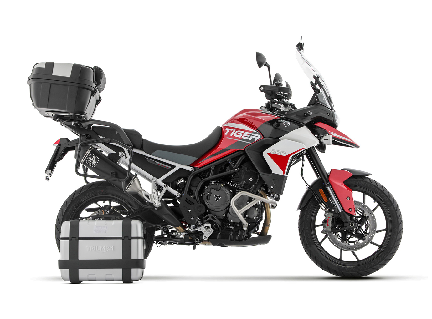 ARROW VELOCE DARK RACING Slip-On para Triumph Tiger 900 año de modelo 2020-