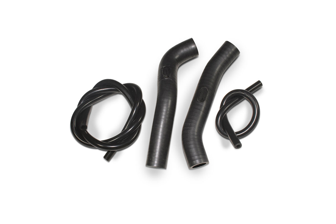 Kit de mangueras de silicona SAMCO SPORT negras para Kawasaki KR1 año de modelo 1988-1991