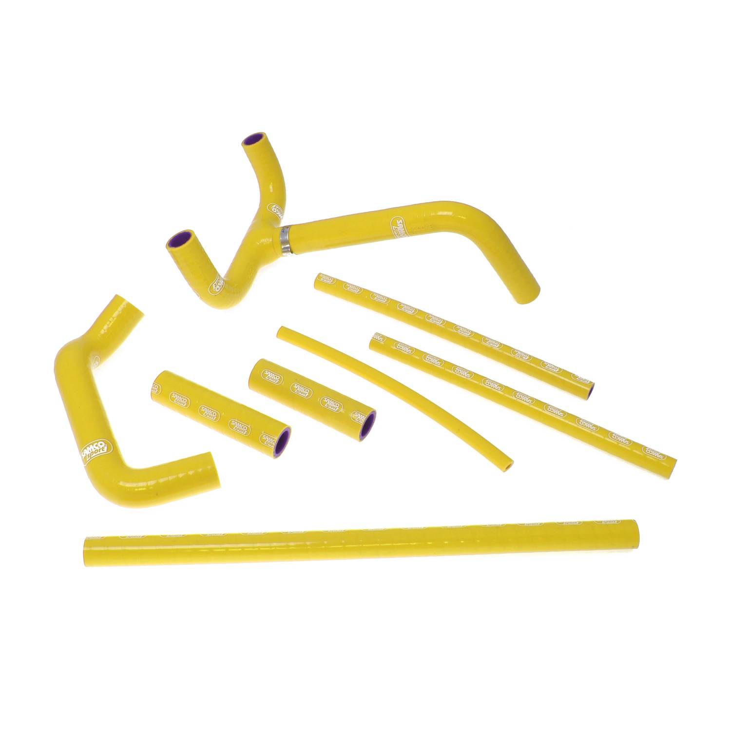 SAMCO SPORT Kit de mangueras de silicona amarillo para KTM 625 SMC 640 LC4 Supermoto 640 Enduro 660 LC4 1994-2011
