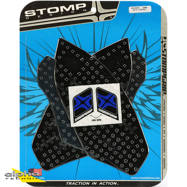 Stompgrip negro, Volcano, para BMW HP4, 2013-2015, S1000RR, 2009-2014