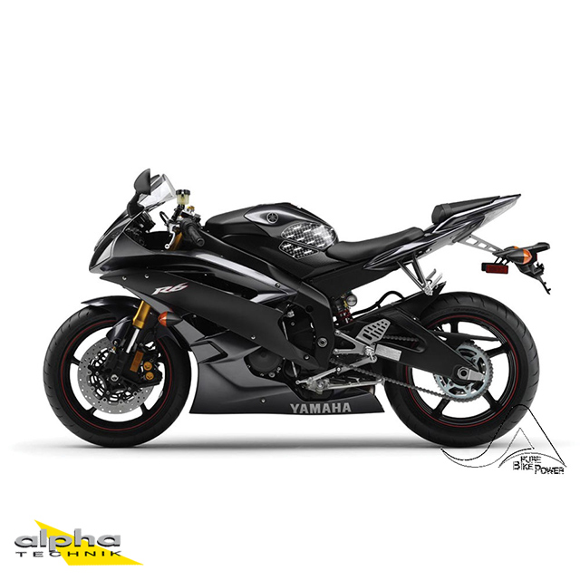 Stompgrip negro, para Yamaha, YZF-R6, 2006-2007