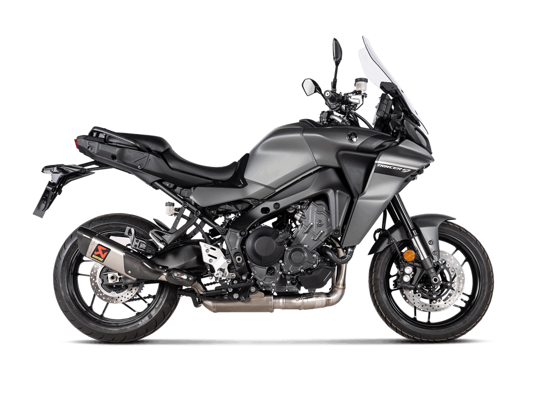 Akrapovic Racing Line (Titanium) sistema de escape para Yamaha Tracer 9, GT, GT+ a partir del año de modelo 2021-2024
