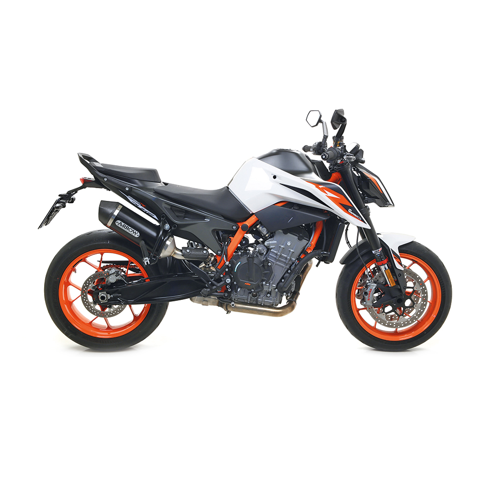 Escape ARROW RACE TECH Aluminio negro para KTM 790 Duke 2018- / 890 Duke R 2020-