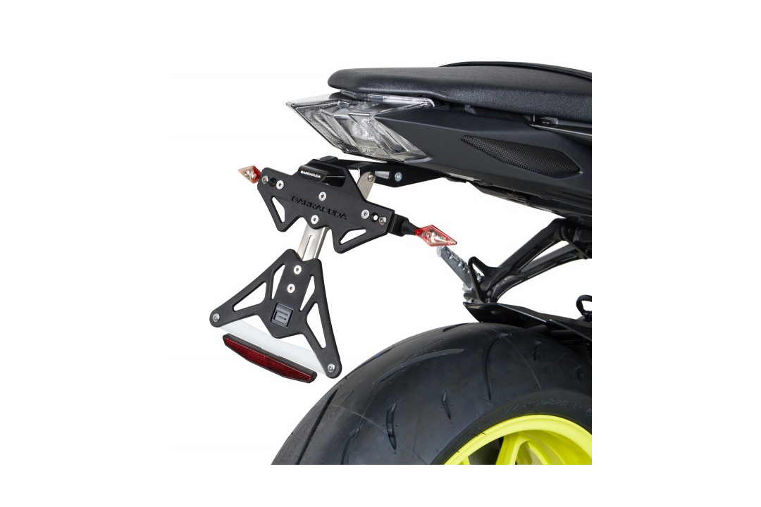 Soporte de matrícula Barracuda para Yamaha MT-09 2017-2019