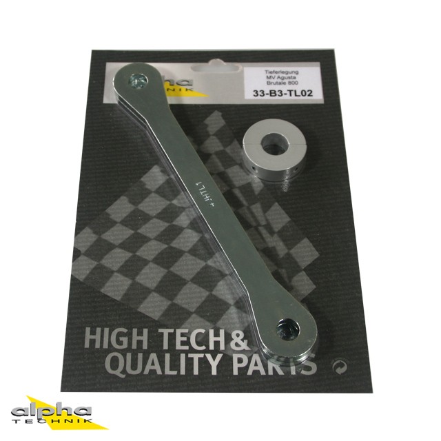 Kit de reducción de altura alpha Technik 25mm para MV Agusta Brutale 800; Tipo B3; Año del modelo 2013-