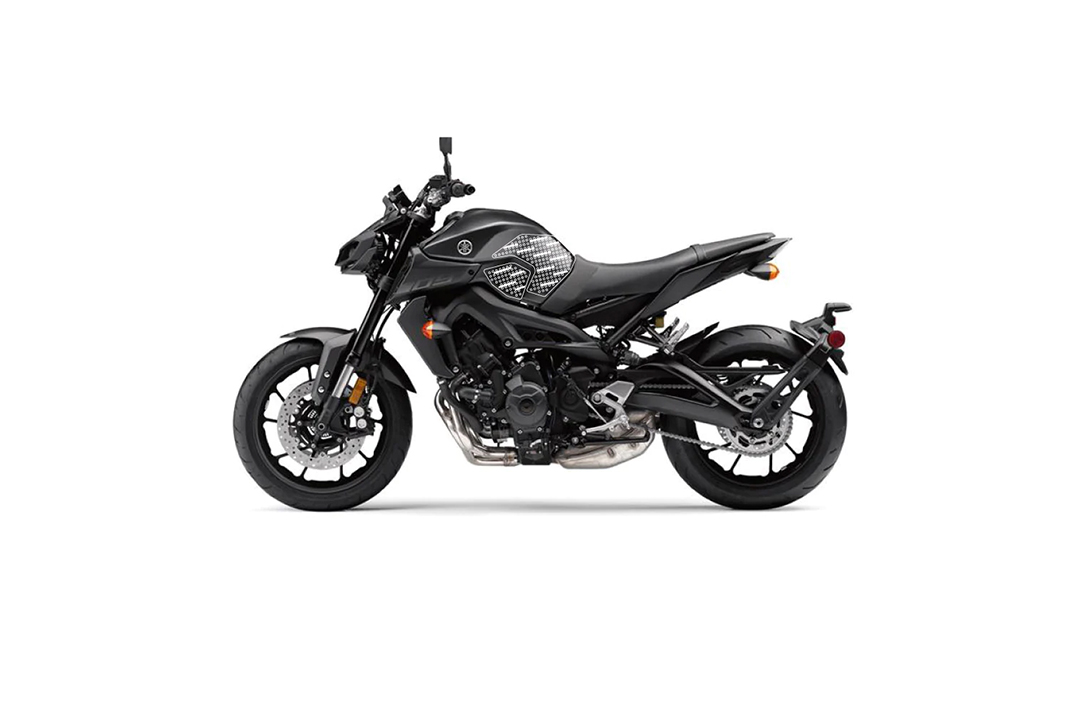 Stompgrip híbrido, Volcano, para varias Yamaha MT-09, 2014-2020