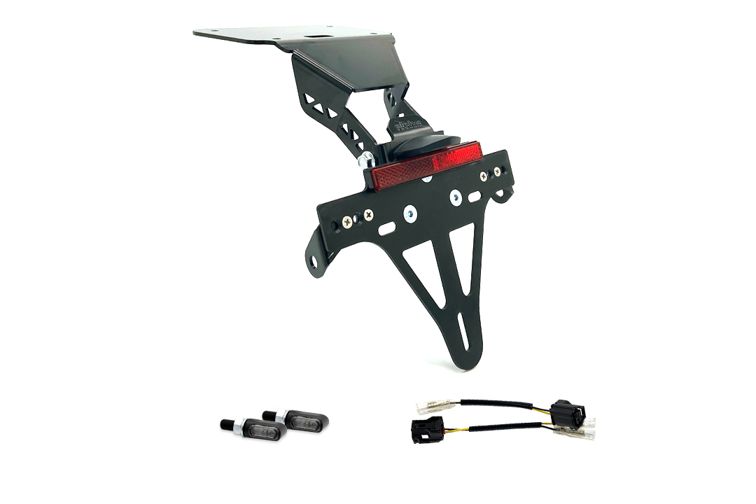 Kit Soporte de Matrícula alpha Technik-luz de intermitente M-LED para YZF-R3 / MT03 Año del modelo 2020- (Trasero)