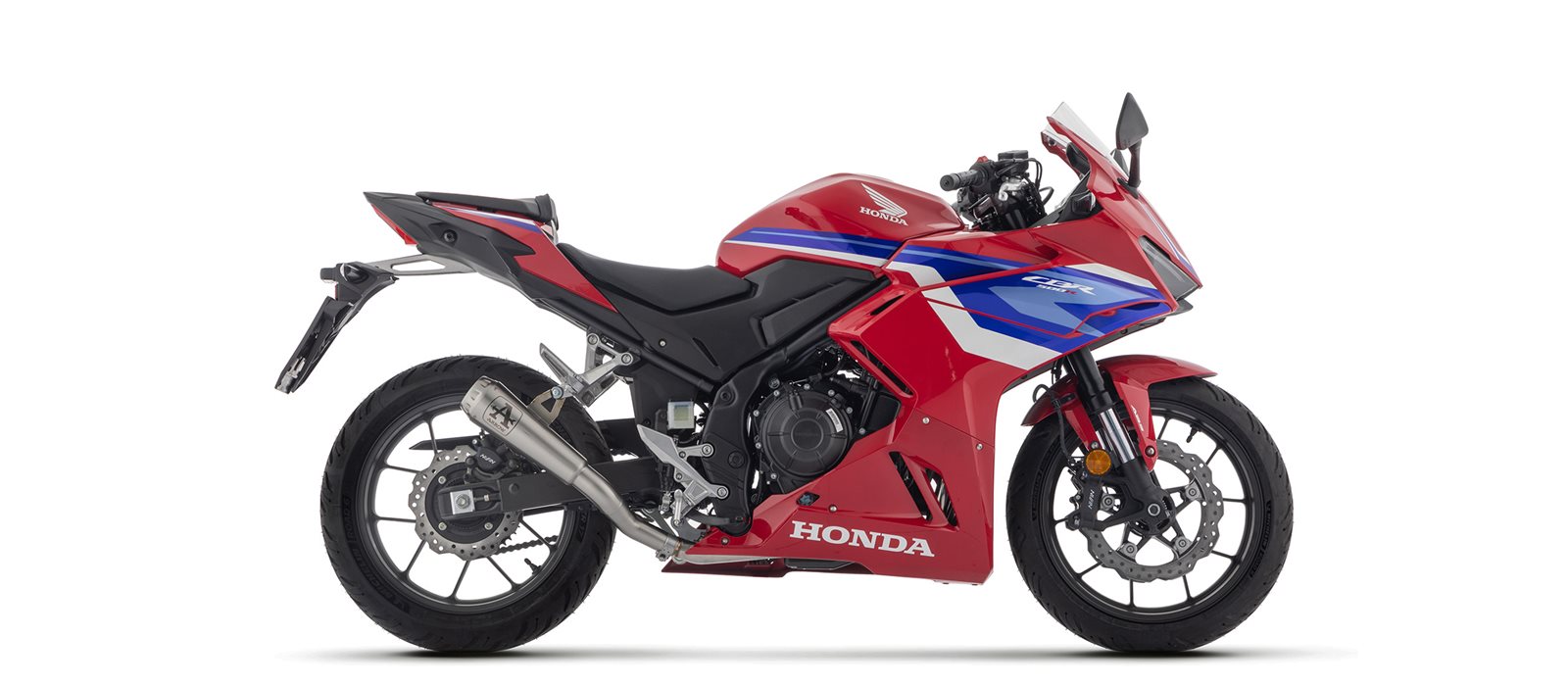 ARROW Silenciador PRO RACE Slip-On NiChrome para Honda CBR500R 2024-