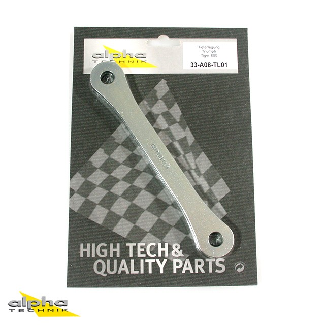 Kit de descenso alpha Technik 30mm para Triumph Tiger 800; Tipo A08; Año del modelo 2013-