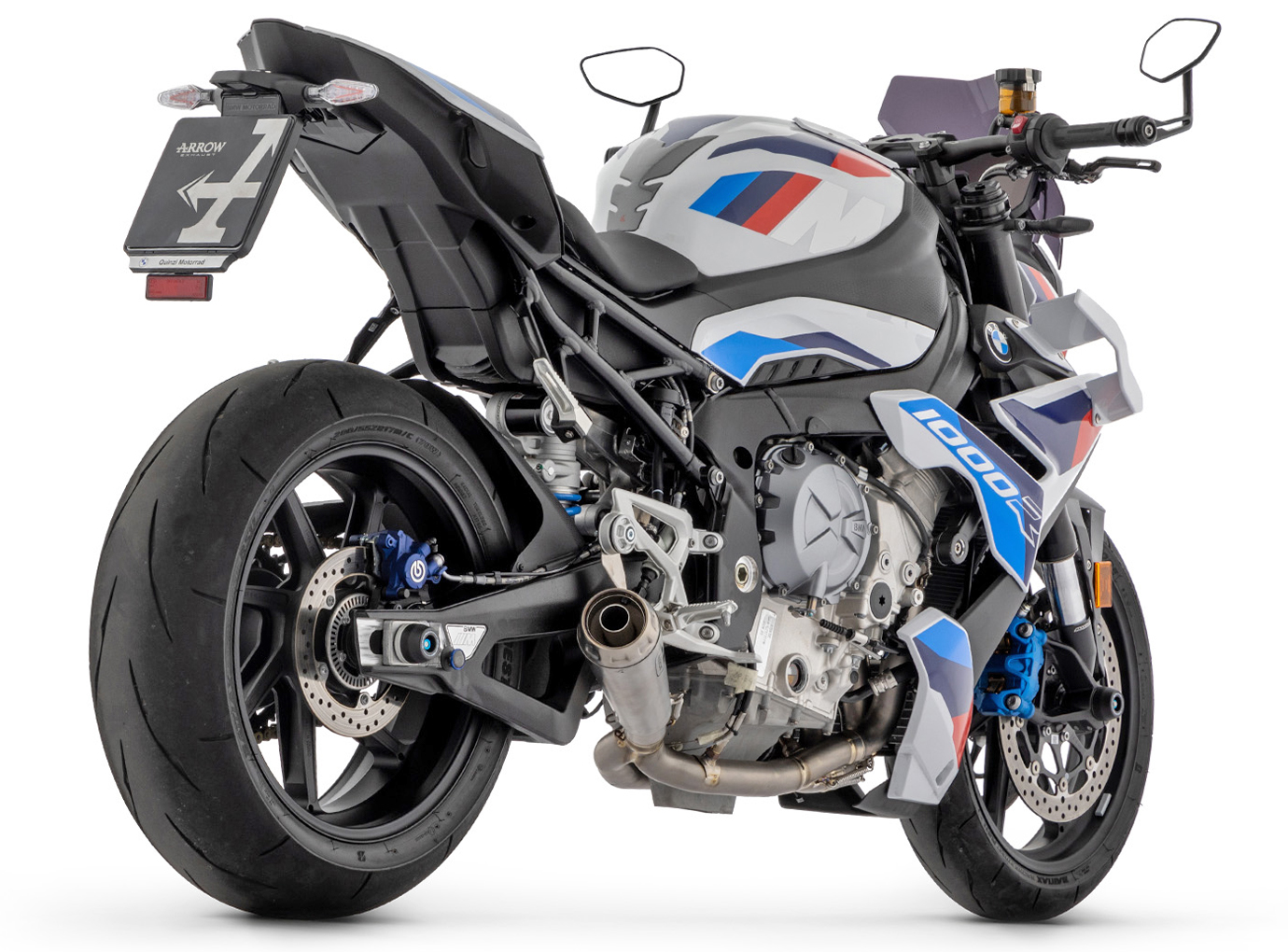 Sistema completo de titanio ARROW COMPETITION Versión BAJA para BMW M1000R a partir del año de modelo 2023-
