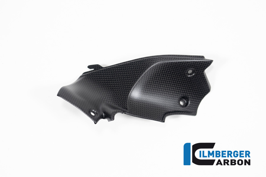 Cubierta del conducto de aire de carbono Ilmberger lado izquierdo, mate, Ducati Streetfighter V2, 2022-