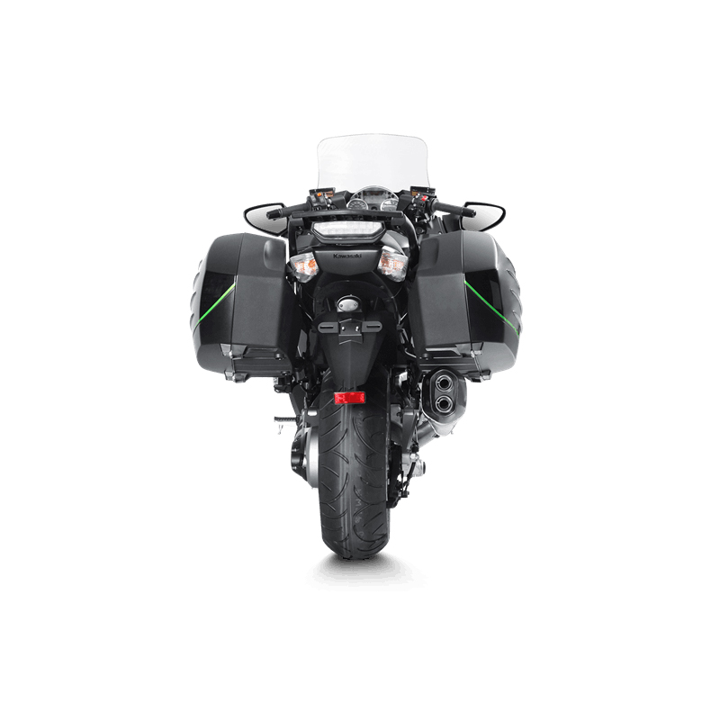 Silenciador Akrapovic Slip-On Line (Titanio) para Kawasaki 1400 GTR Modelos 2008-2017