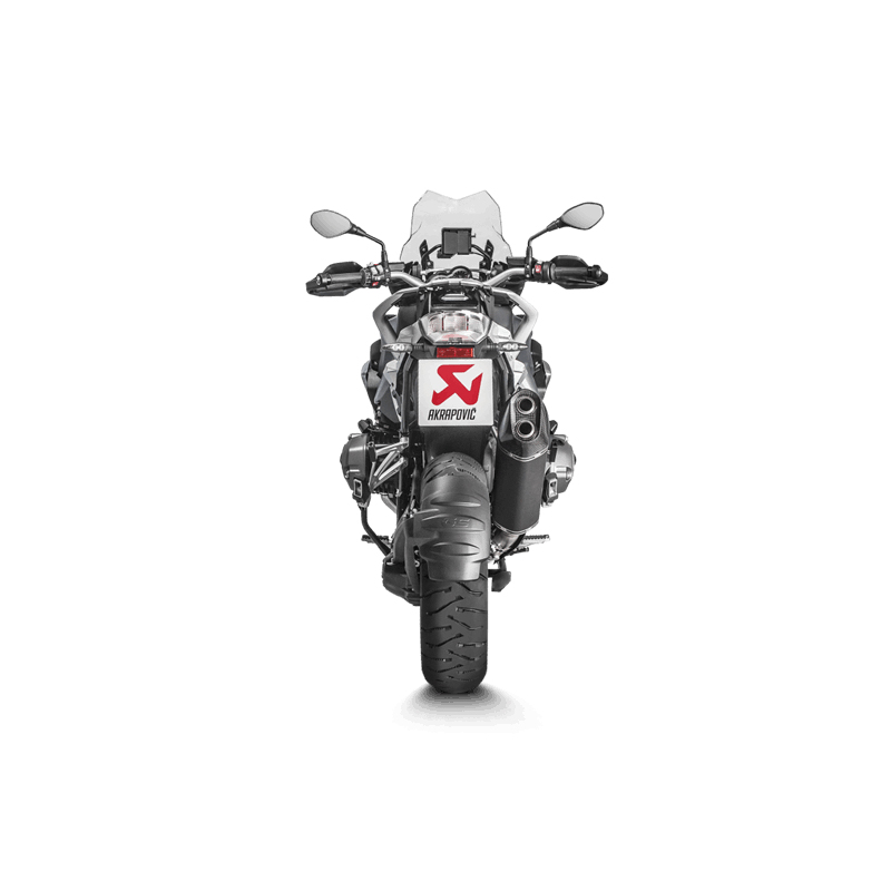 Escape Akrapovic Slip-On Line (Titanio) para BMW R1200GS / ADVENTURE 2013-2018.