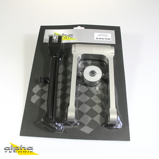 Kit de descenso alpha Technik 30mm BMW S1000RR, Tipo K10, Año del modelo 2012-2014