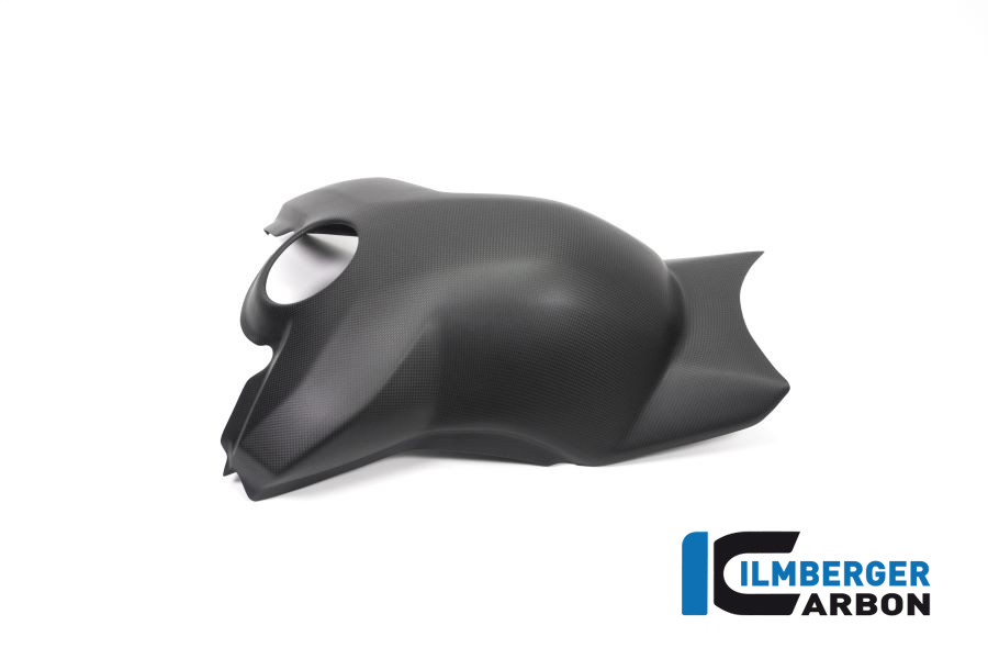 Carenado Ilmberger Carbon depósito de gasolina con protectores anticaída, mate, Ducati Panigale V4, V4S, V4R 2019-