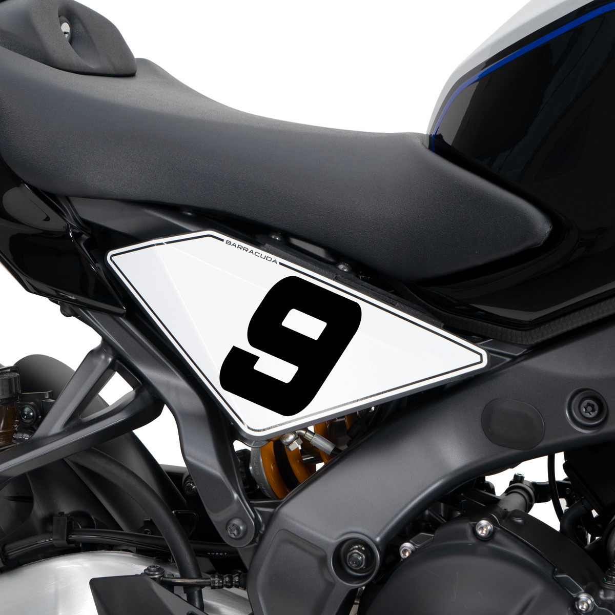 Portanúmeros Barracuda Yamaha MT09 Año del modelo 2024-
