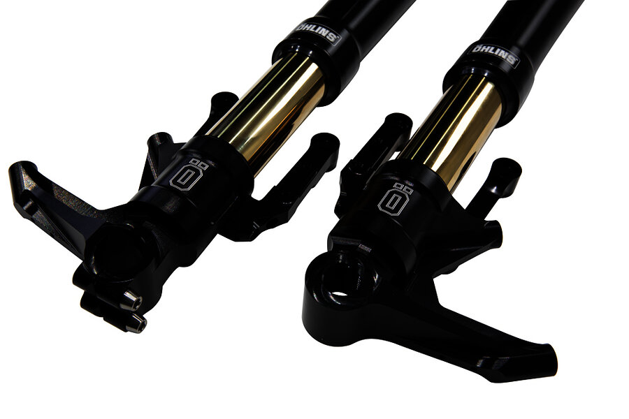 Horquilla Invertida Öhlins horquilla Road & Track FGRT 307 para Harley Davidson CVO Road Glide FLTRXSE, FLTRXSTSE, Street Glide FLHXSE 2023-
