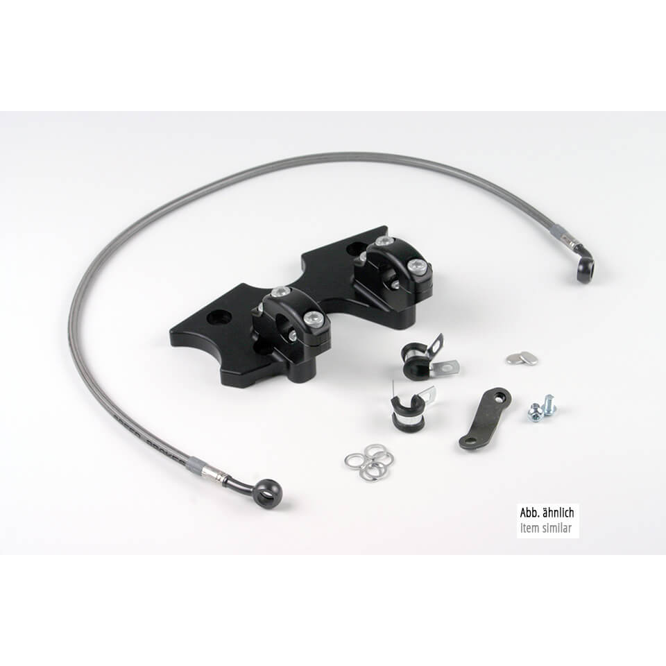 Kit Superbike LSL con informe técnico de piezas para Moto Guzzi V11 (V11), todos, negro, (Tipo S)