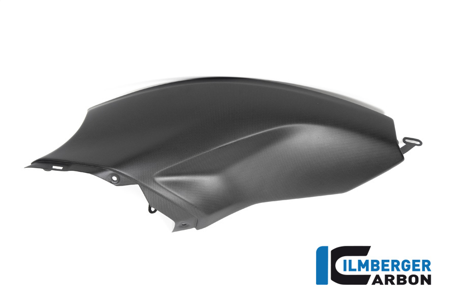 Cubierta de carbono Ilmberger depósito de gasolina lado izquierdo, mate, Ducati Diavel 1260, 2019-