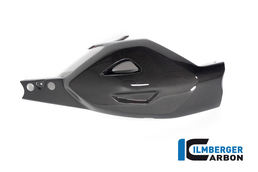 Protector de basculante de carbono Ilmberger, brillante, Ducati Diavel V4, 2023-