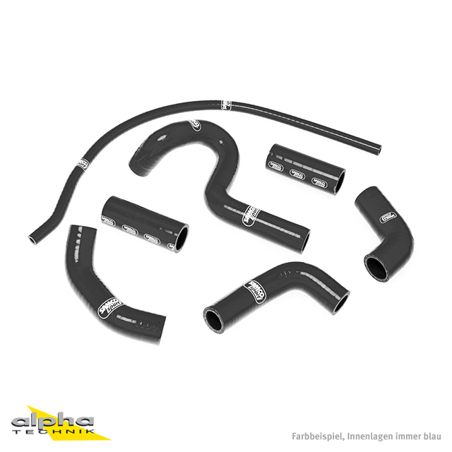 Kit de mangueras de silicona SAMCO SPORT negro para Ducati 998S año de modelo 2002-2004