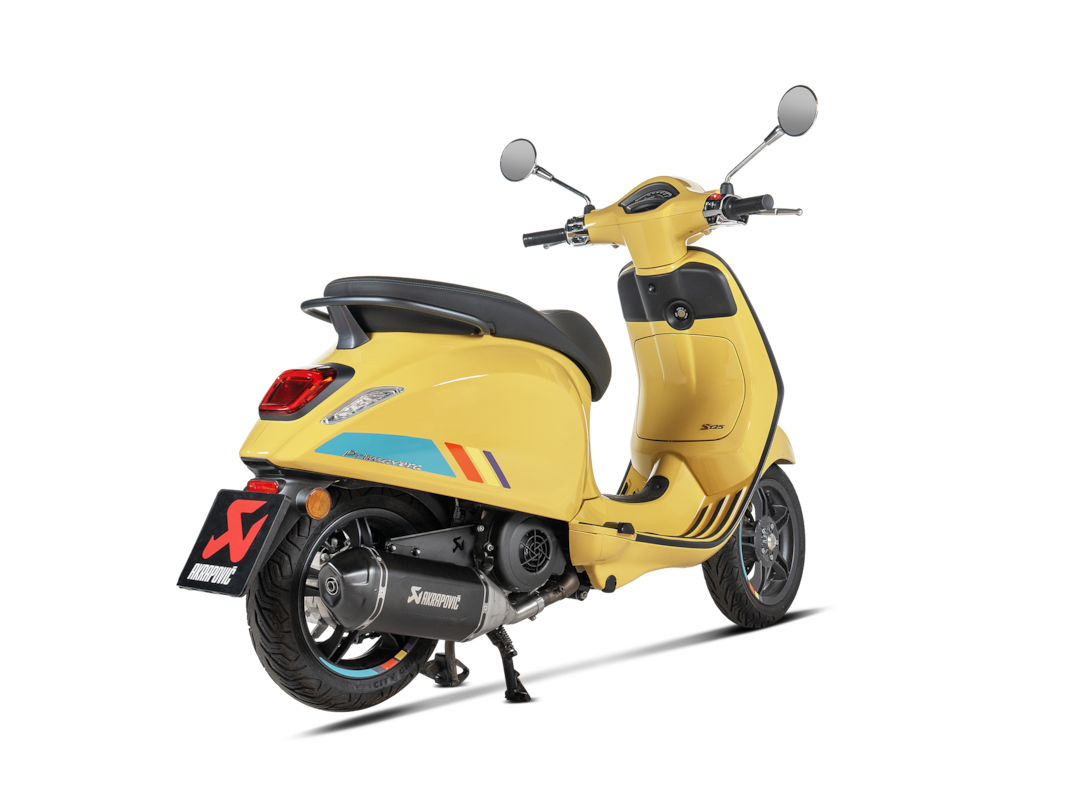 Escape Akrapovic Slip-On Line (SS) para Vespa Primavera 125, S, Touring, 2025- (Euro 5+)
