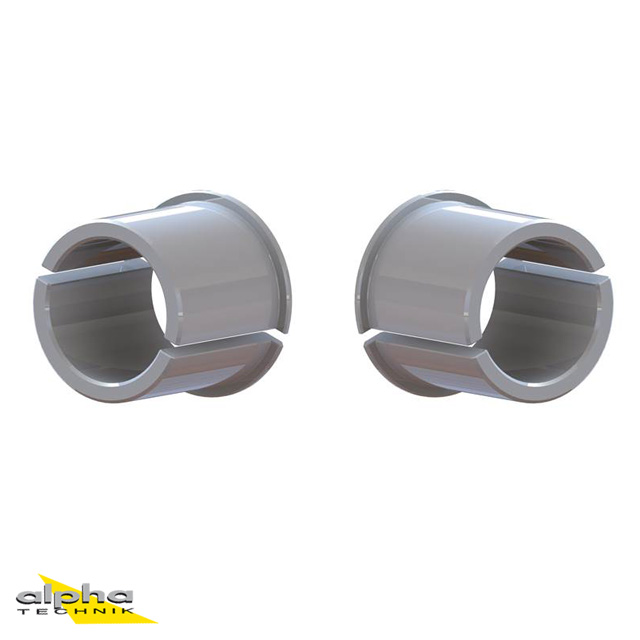 GILLES 2DGT Kit de reducción para abrazadera de manillar 28,4-