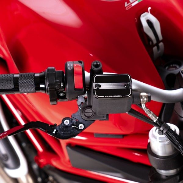 Tapa Barracuda para depósito de líquido de frenos Ducati Monster 797 821 Scrambler