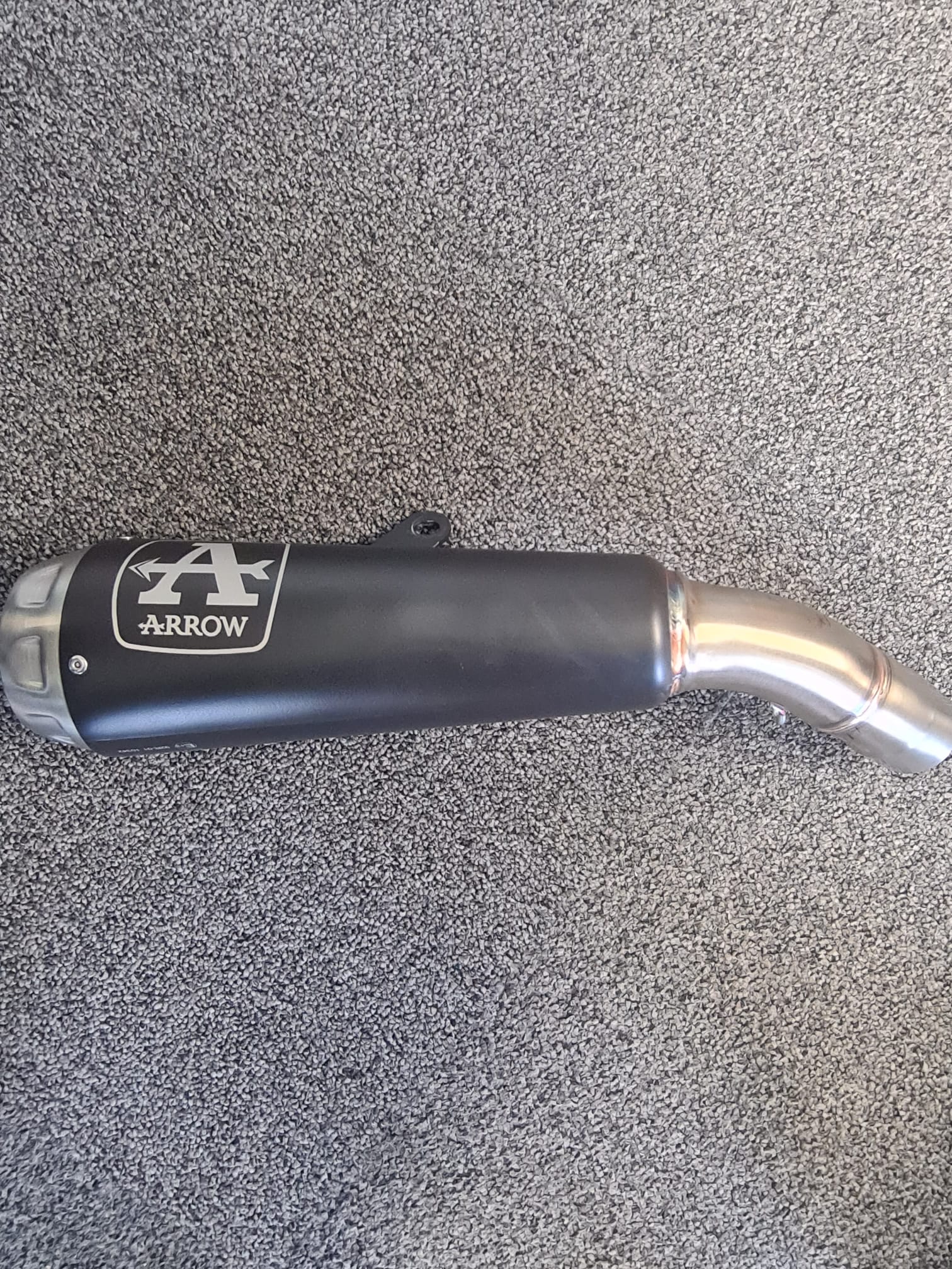 ARROW Escape DARK PRO-RACE Acero Inoxidable para Yamaha YZF-R3 Año del Modelo 2019-