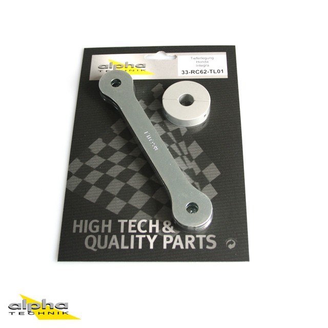Kit de reducción de altura alpha Technik 30mm para Honda Integra, Tipo RC62; Año de modelo 2012-