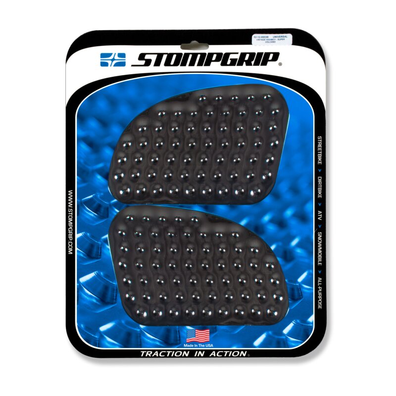 Almohadillas de tracción Stompgrip negras, para BMW R12 S / nine T, 2024-2025, Ducati Sport 1000, 2006-2009, Honda Monkey 125, 2019-2024, Moto Guzzi V100 Mandello, 2022-2023