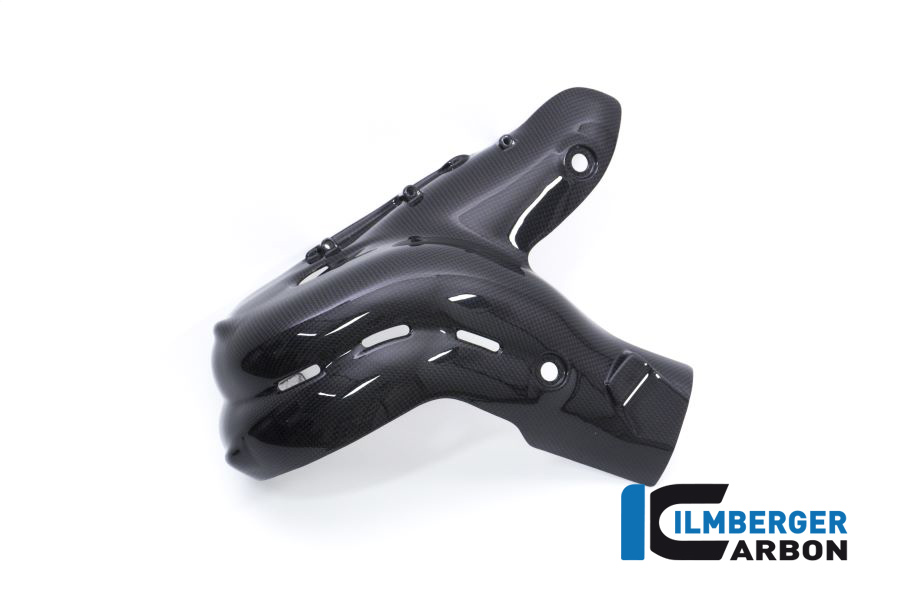 Ilmberger Carbon Protector Térmico de Escape brillante (2 piezas) Panigale V4/V4 S
