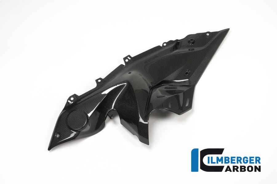 Tapa lateral de carbono Ilmberger bajo depósito de gasolina lado izquierdo