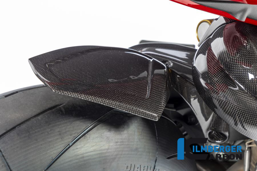Guardabarros de carbono Ilmberger trasero brillante Panigale V4 / V4 S / V4 R