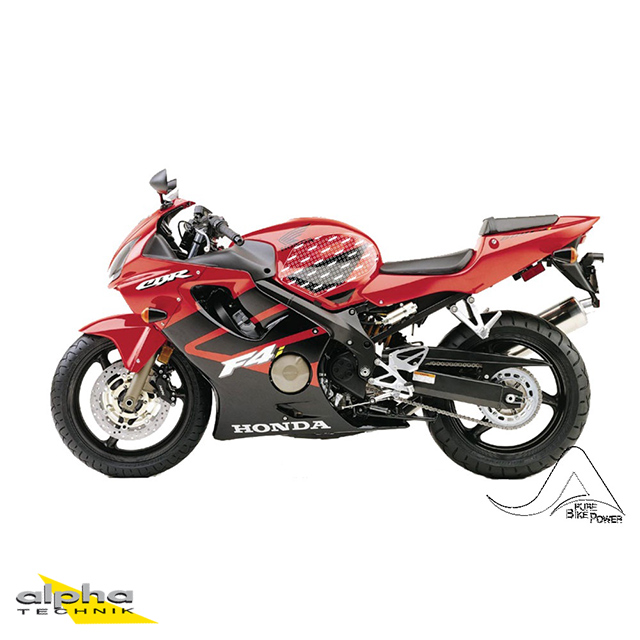 Stompgrip transparente, Volcano, para Honda CBR600F, 2000- y VFR800, 2002-2013