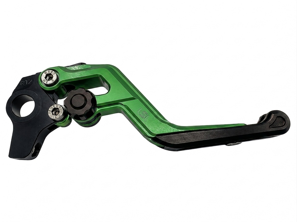 Maneta de Freno LSL ERGONIA R39R Verde/Negro/Negro