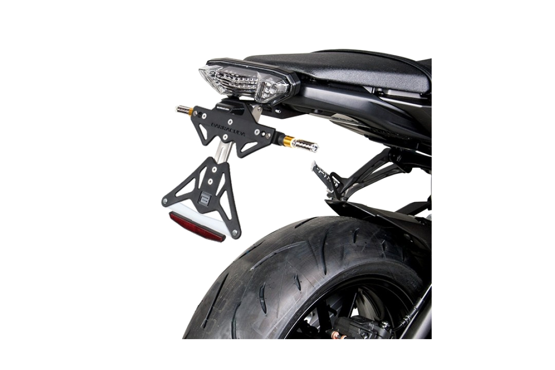 Soporte de matrícula Barracuda para Yamaha MT-09 y Tracer / Tracer 900 2014 - 2016
