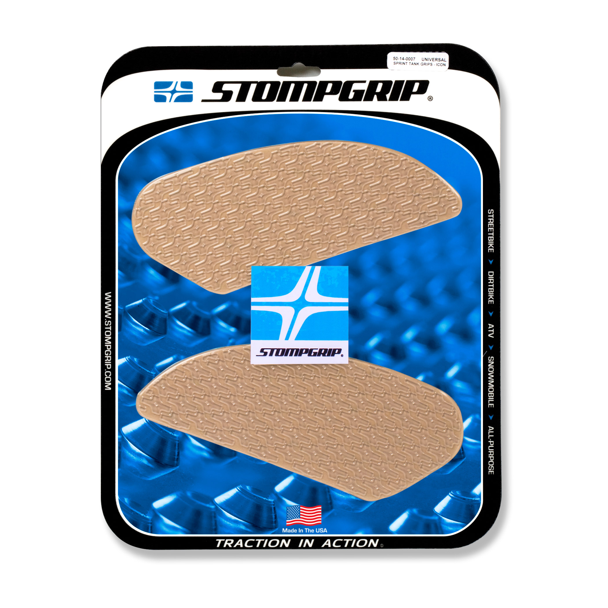 Almohadillas de tracción Stompgrip transparentes