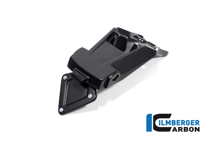Soporte de matrícula de carbono Ilmberger, mate, Ducati Multistrada V4 2020-