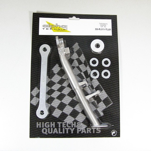 alpha Technik Kit de reducción de altura 37mm Yamaha YZF600R6; Tipo RJ11; Año del modelo 2006-