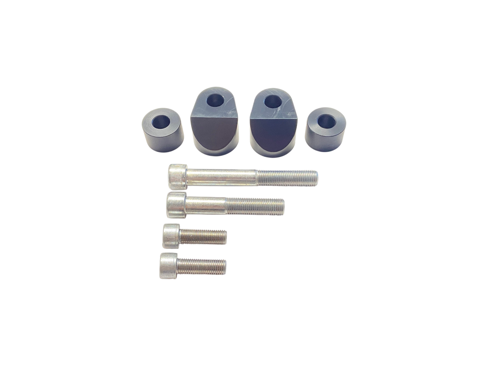 Kit de montaje de protectores anticaída LSL Honda CB650F, 2017-, CB650R, 2019-, (DS), negro