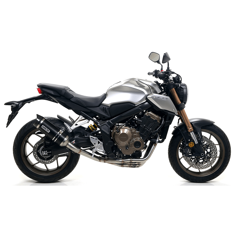 Silenciador ARROW DARK THUNDER Aluminio para Honda CB650R / CBR650R a partir del modelo 2019-