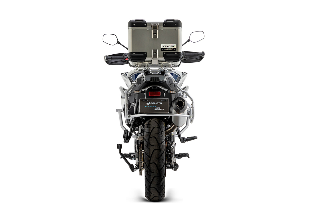ARROW Escape RACE-TECH Aluminio para CF Moto 800 MT Sport / Touring Año del modelo 2022-