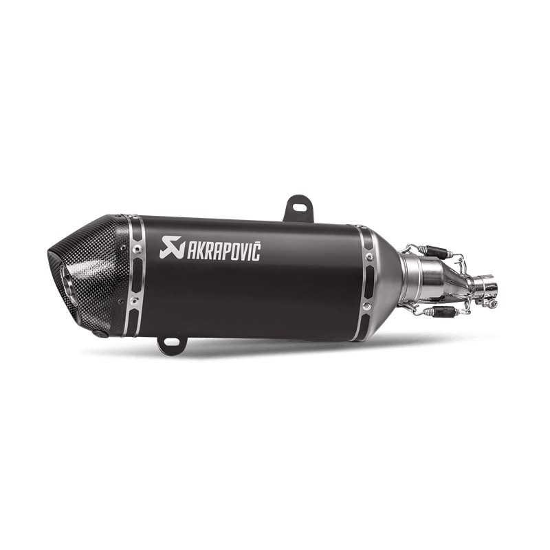 Sistema de escape Akrapovic Slip-On Line (SS) para Vespa GTS 125/150 i.e Super año de modelo 2017-2020
