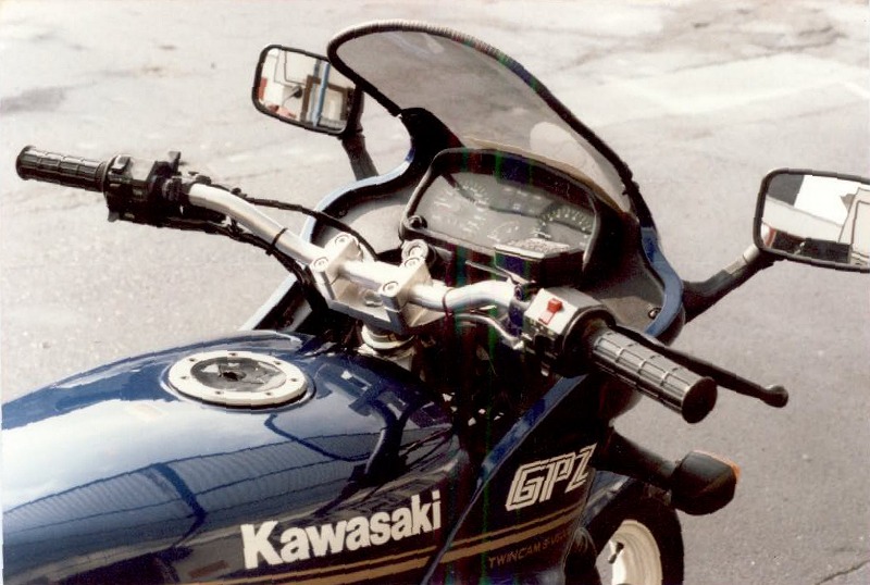 Kit Superbike LSL con homologación de piezas para Kawasaki GPZ500S, Tipo EX500A, 1988-1993, plateado, (Tipo A)