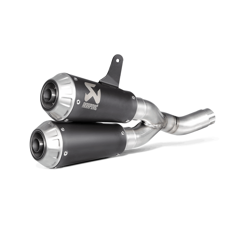 Escape Akrapovic Slip-On Line (Titanio) para Ducati Monster 797 Año del modelo 2017-2020, Scrambler Café Racer 2017-2020, Scrambler Icon/Urban Enduro/Classic/Full Throttle 2015-2020