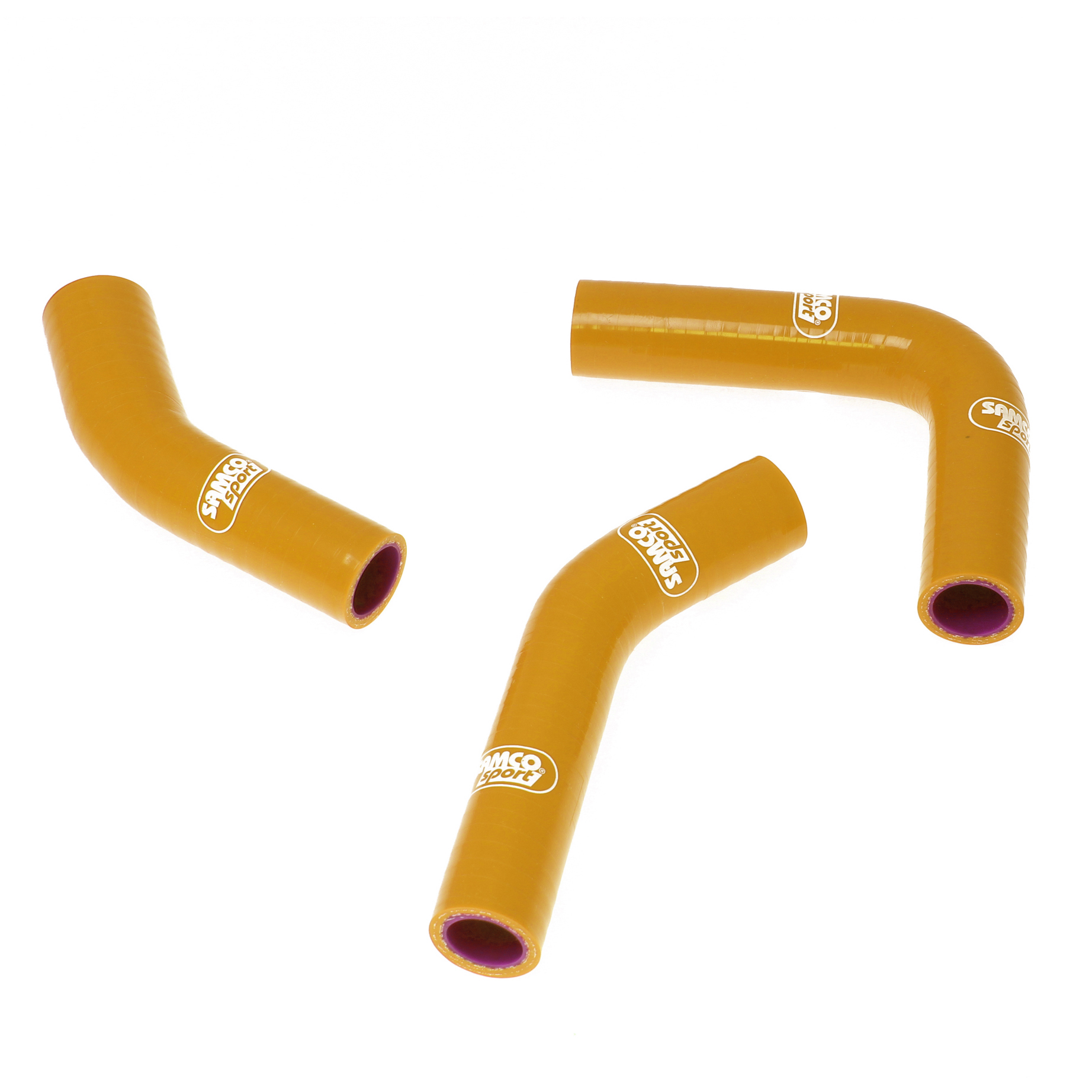Kit de mangueras de silicona SAMCO SPORT naranja para Yamaha RD250LC RD350LC años de modelo 1980-1985