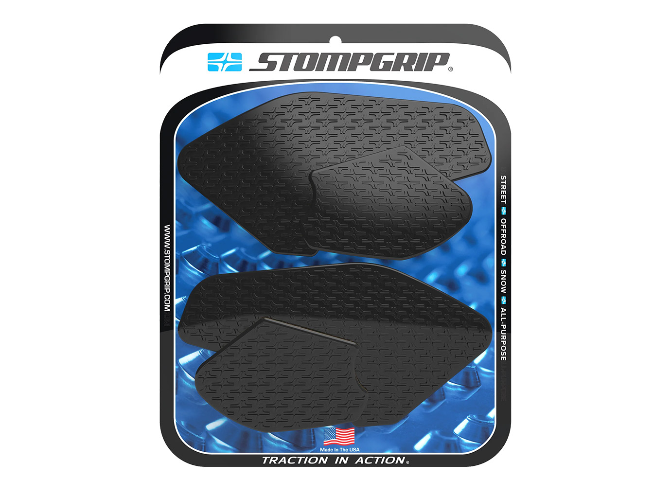 Stompgrip depósito de gasolina Pad negro, Icon, para Yamaha MT-07, 2022-2025