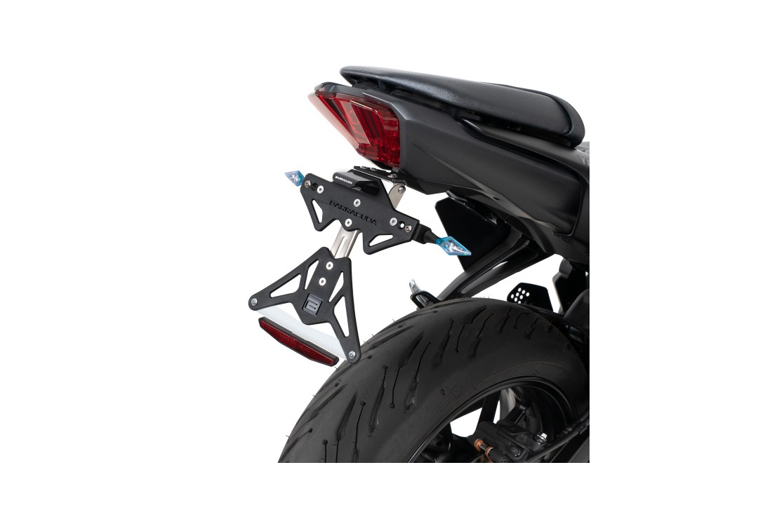 Soporte de matrícula Barracuda para Yamaha MT-07 2021-
